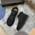 2991 Men's Black Lace-Up Casual Shoes