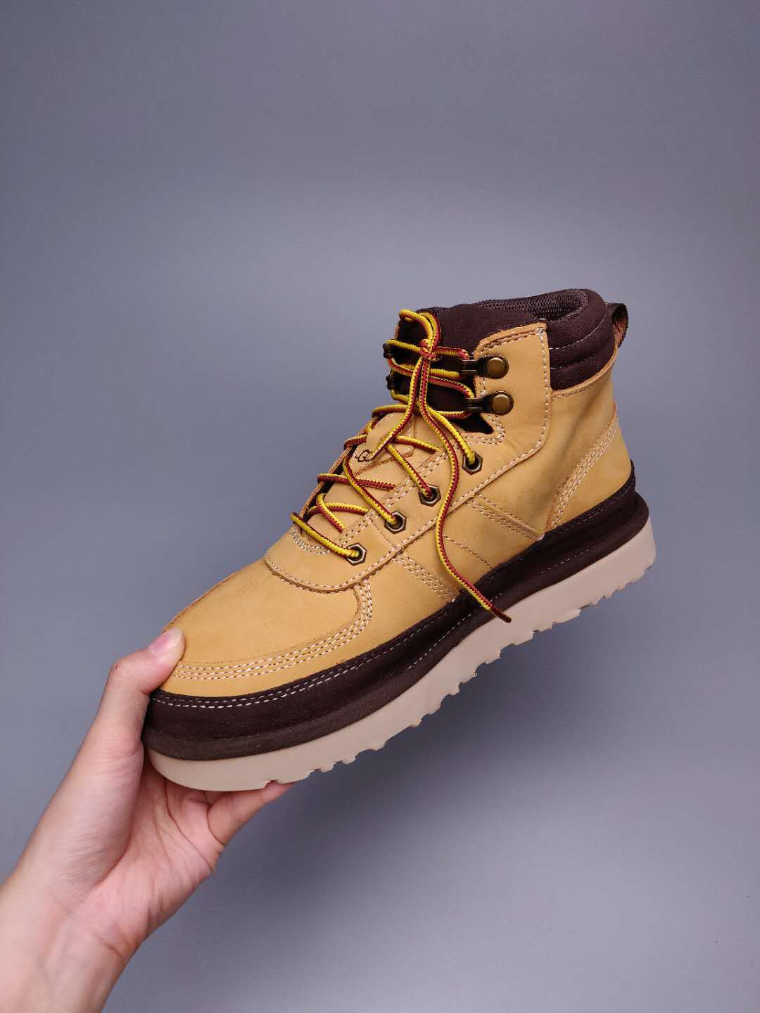 2991 Men's Chestnut Lace-Up Casual Shoes