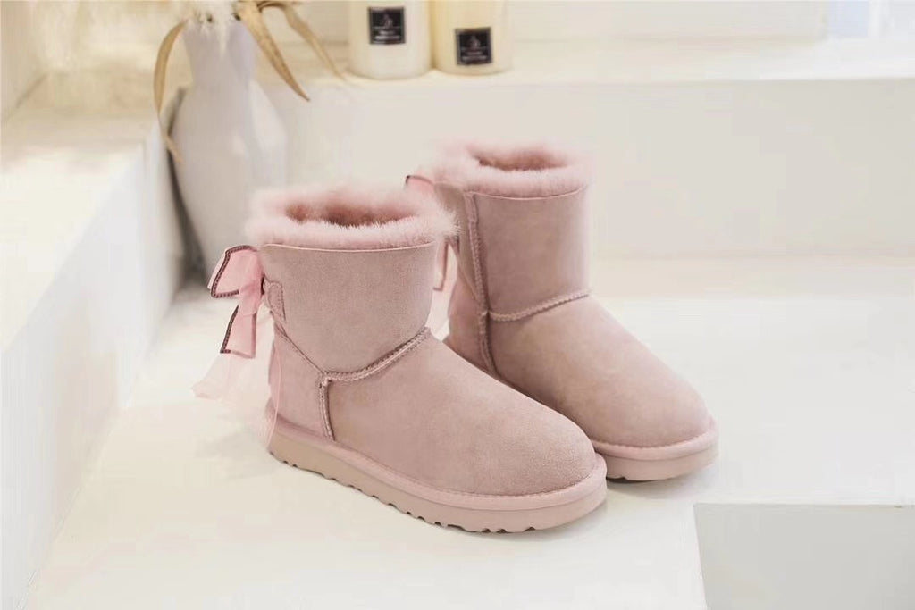 6503 Dusk Pink Three-Way Snow Boots
