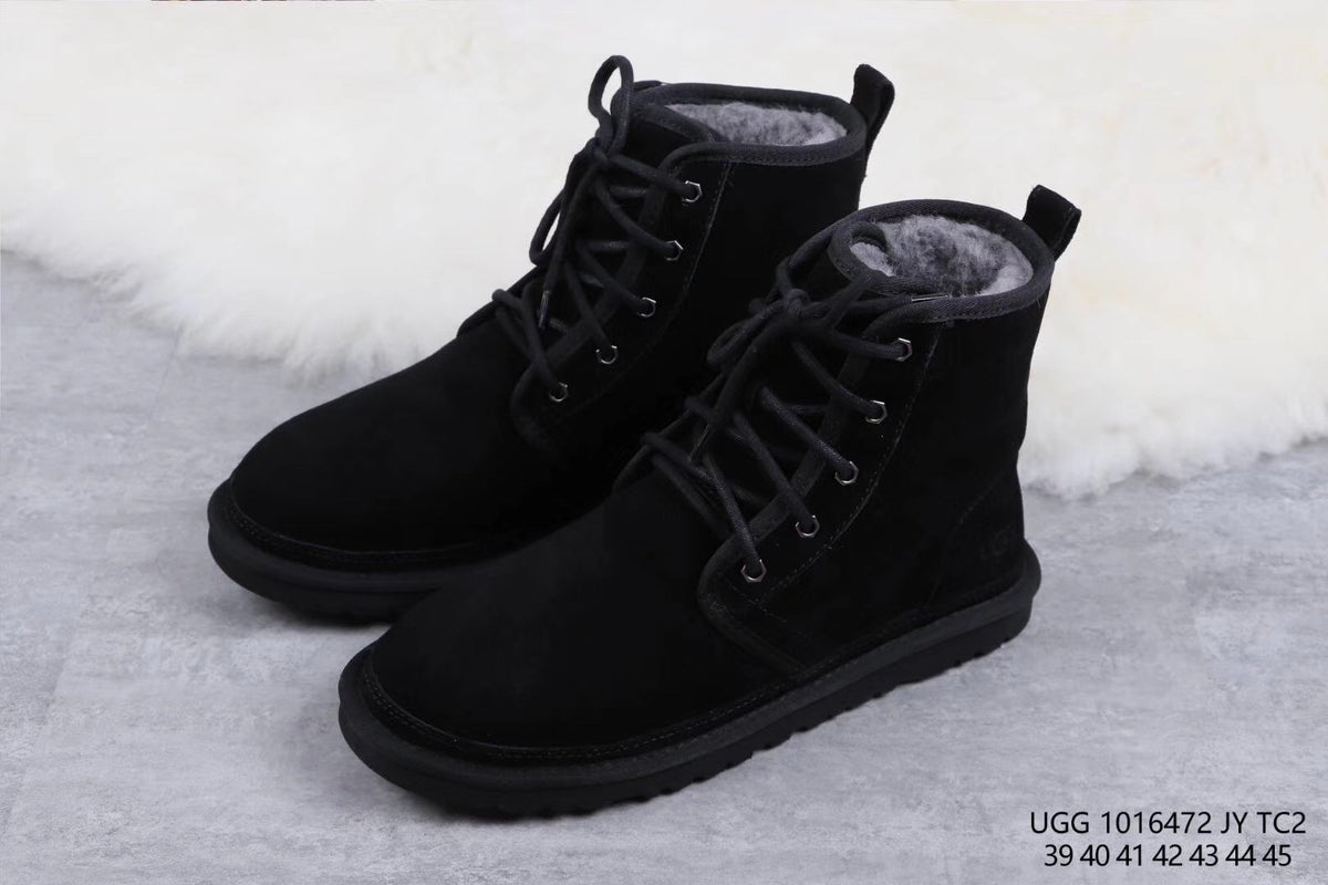 6472 M Harkley Black Shoes