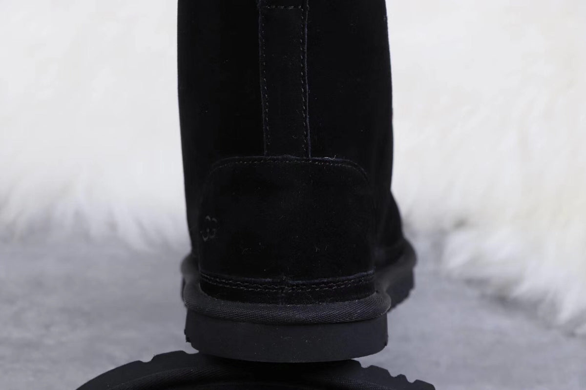 6472 M Harkley Black Shoes