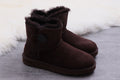 6422 W Mini Bailey Button II Coffee Brown Shoes