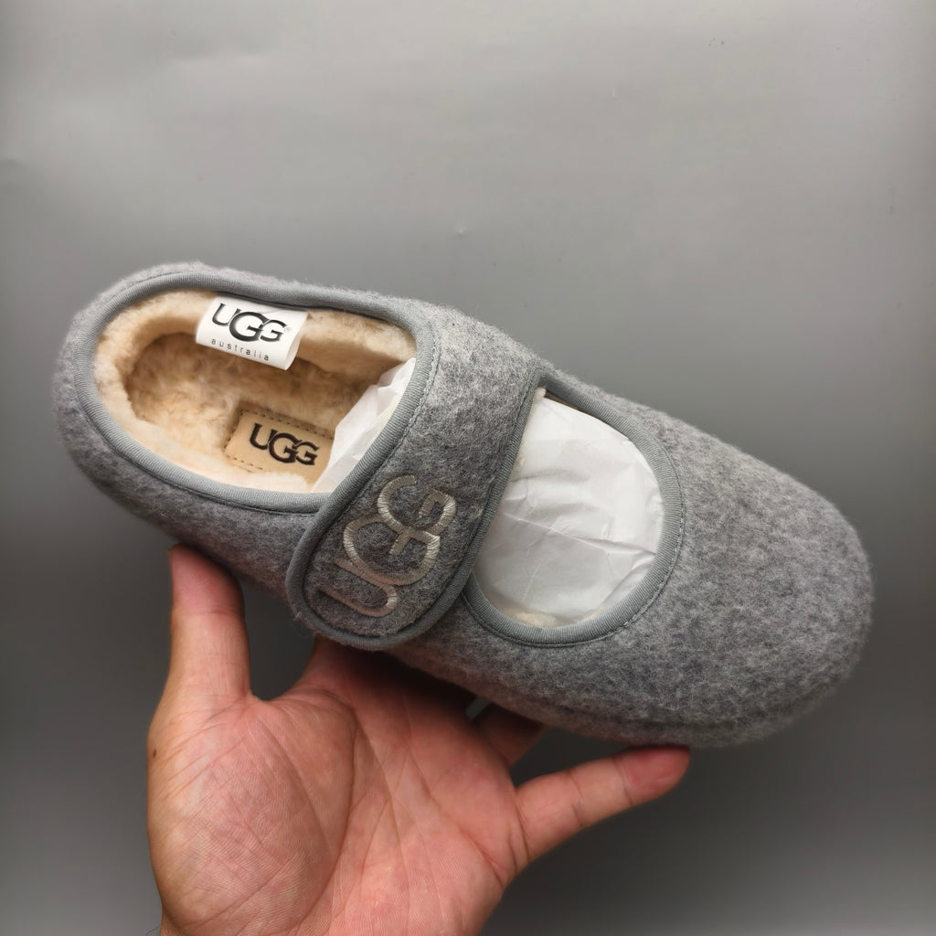 5097 Gray Ultra-Lightweight Mary Jane Casual Shoes