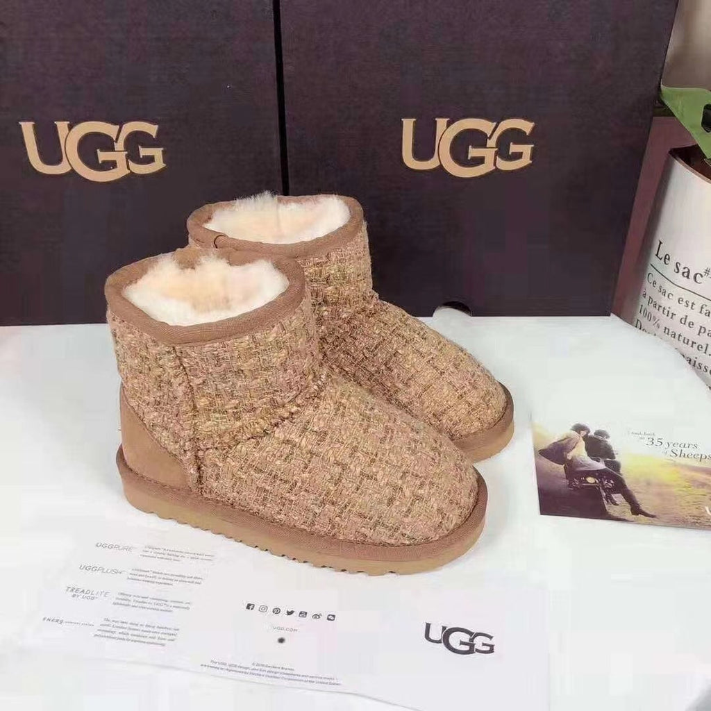 5854 Kids' Chic Chestnut Snow Boots