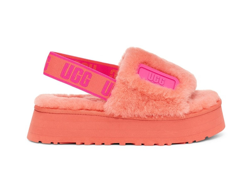 2258 Disco Coral Red Casual Sandals