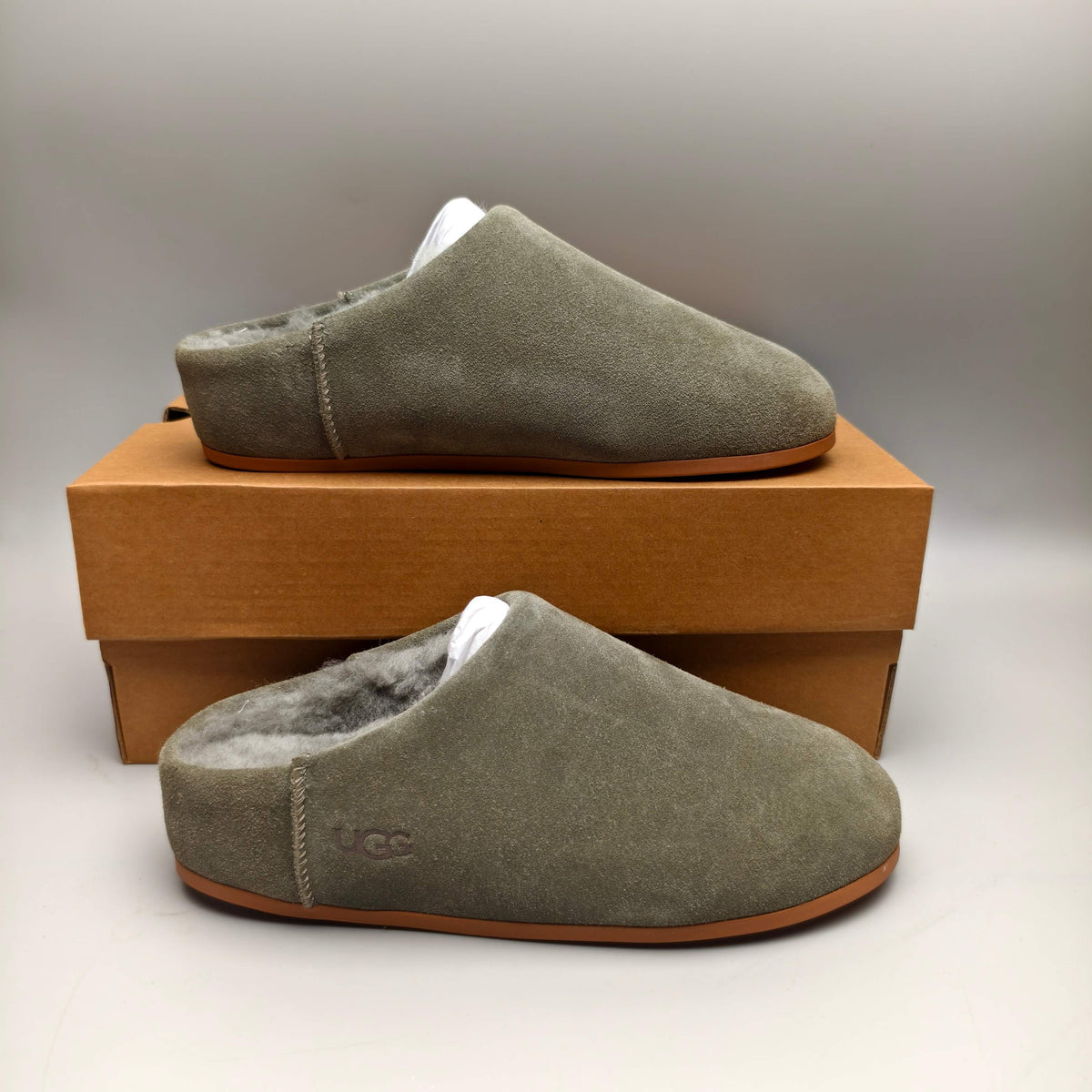 1390 Green Slip-On Casual House Shoes