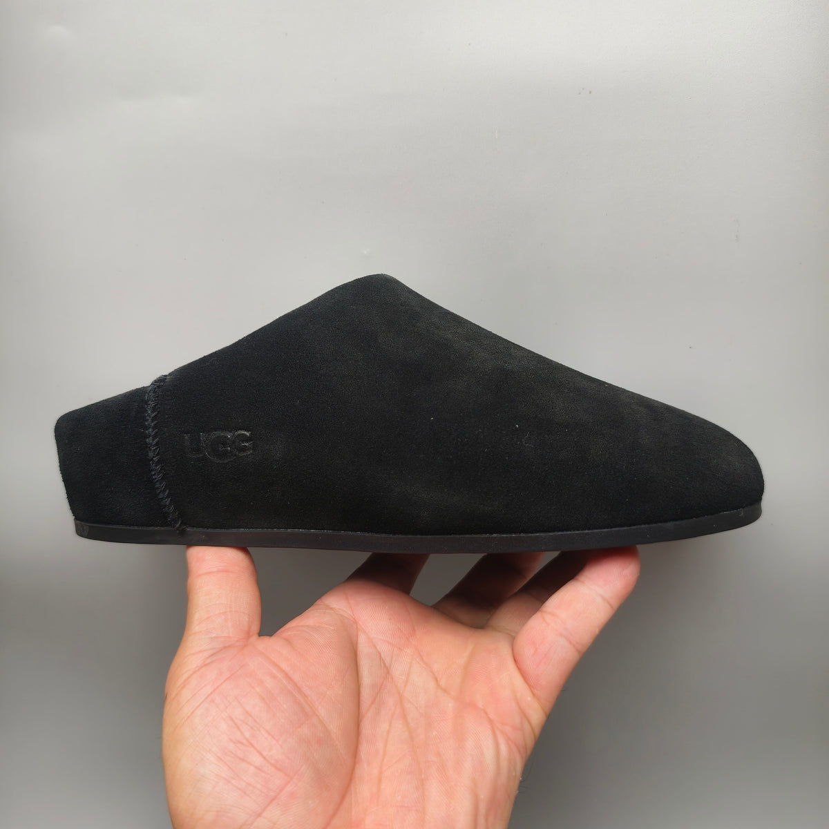 1390 Black Slip-On Casual House Shoes