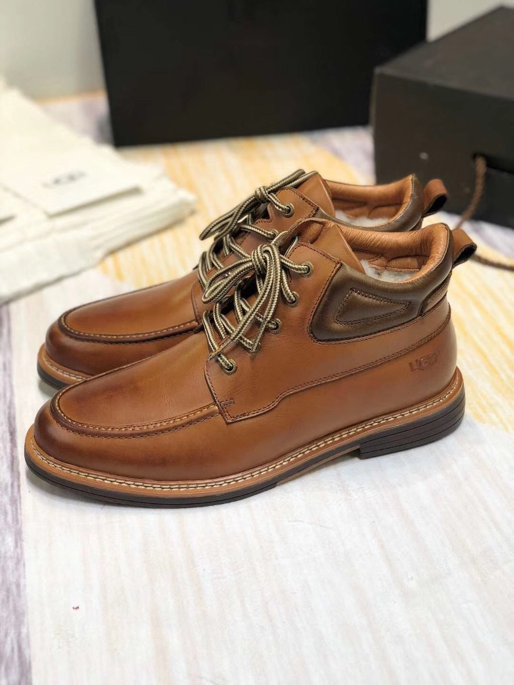 Classic Brown Leather Shoes – 0726-1