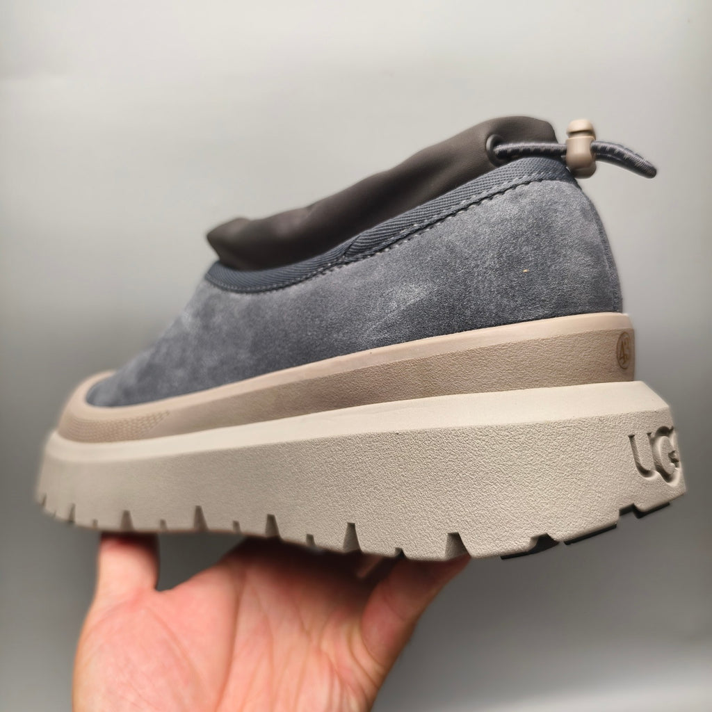 4096 Dark Gray Slip-On Casual Shoes