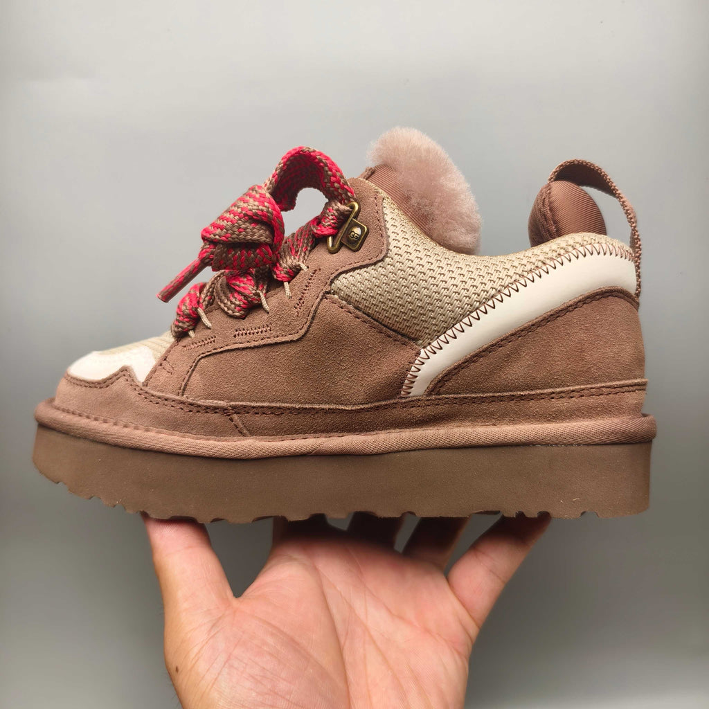4032 Unisex Antelope Brown Mesh Casual Sneakers