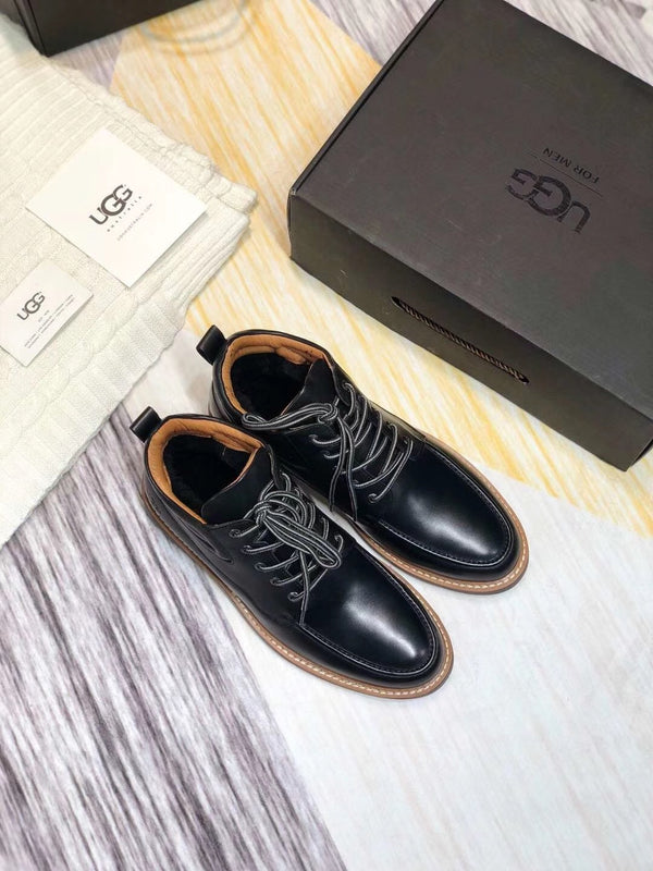 Classic Black Leather Shoes – 0726-1