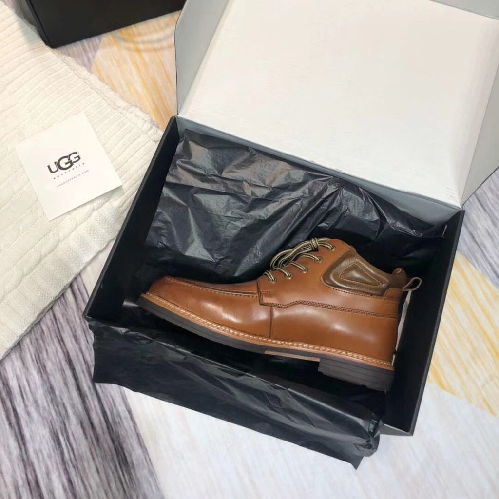 Classic Brown Leather Shoes – 0726-1