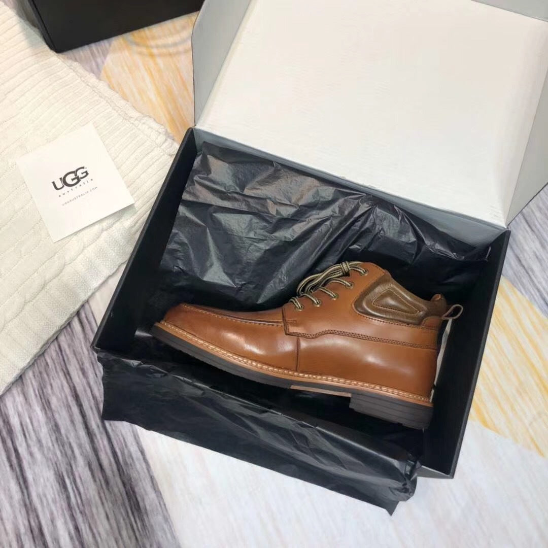Classic Brown Leather Shoes – 0726-1