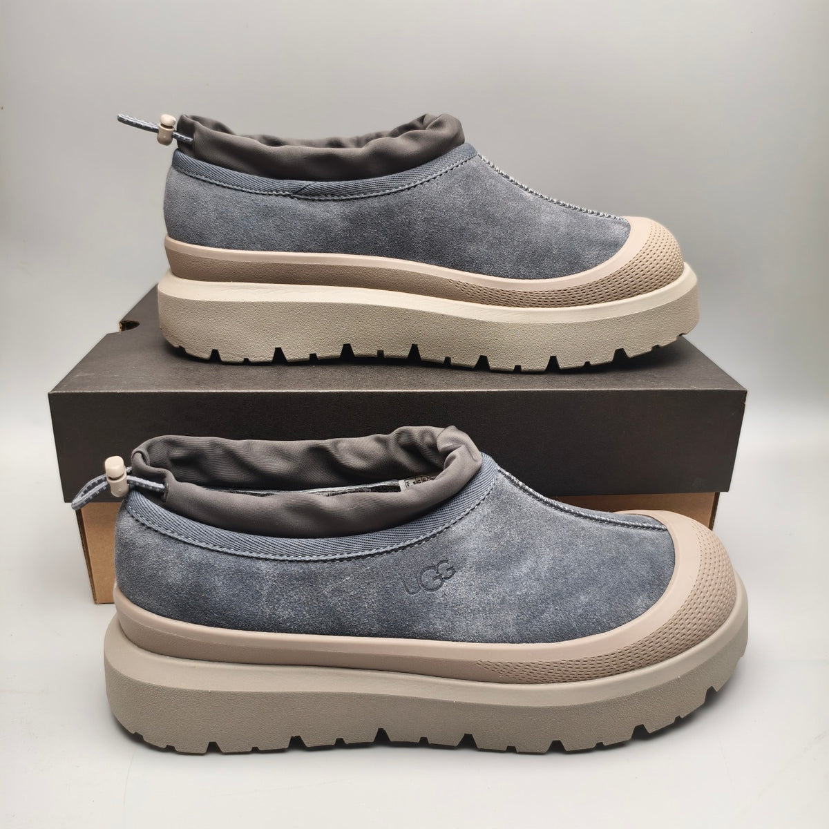 4096 Dark Gray Slip-On Casual Shoes