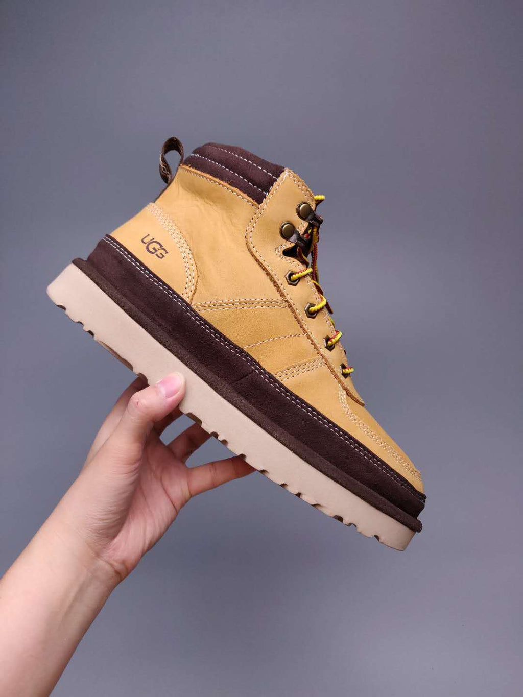 2991 Men's Chestnut Lace-Up Casual Shoes