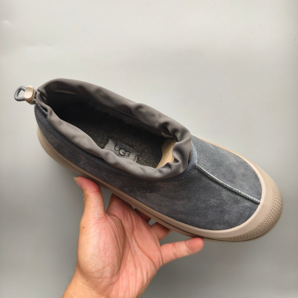 4096 Dark Gray Slip-On Casual Shoes