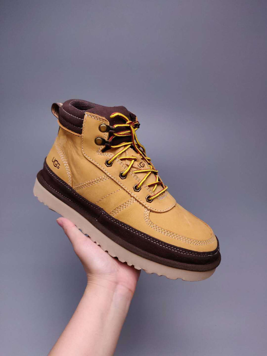 2991 Men's Chestnut Lace-Up Casual Shoes