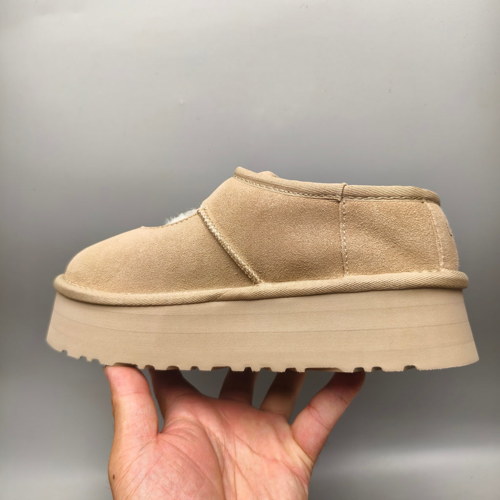 7612 Sand Platform Mary Jane Shoes