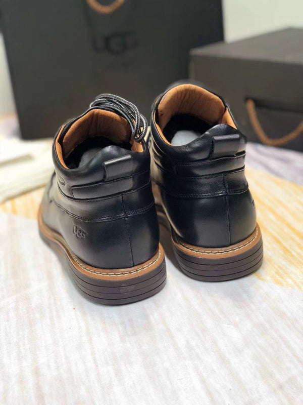 Classic Black Leather Shoes – 0726-1