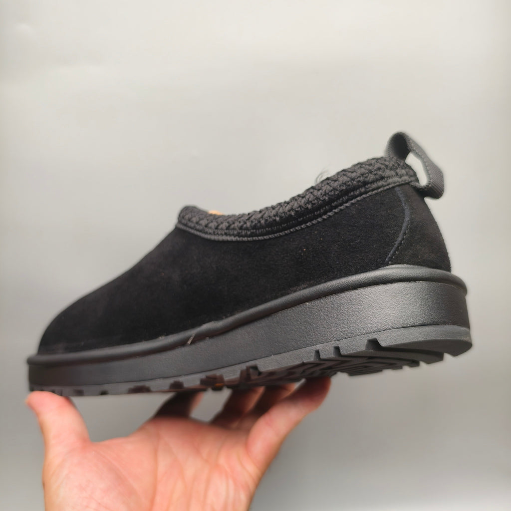 Black Folk-Inspired Unisex Casual Shoes – 1304