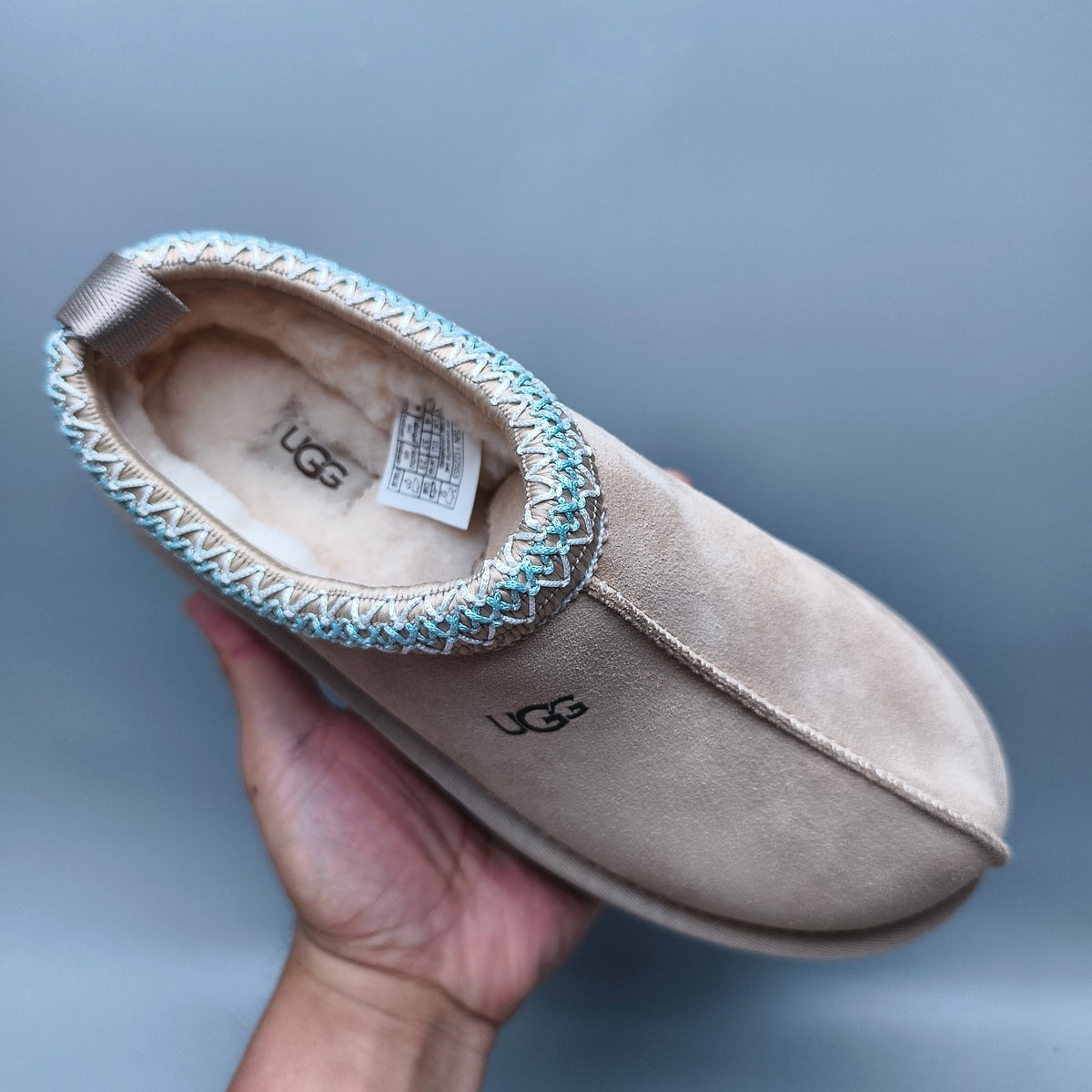 2553 / 2130 Beige Folk-Inspired Platform Casual Shoes
