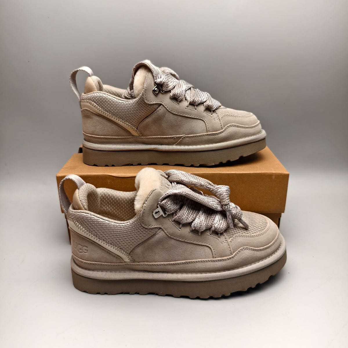 4032 Unisex Gray Mesh Casual Sneakers