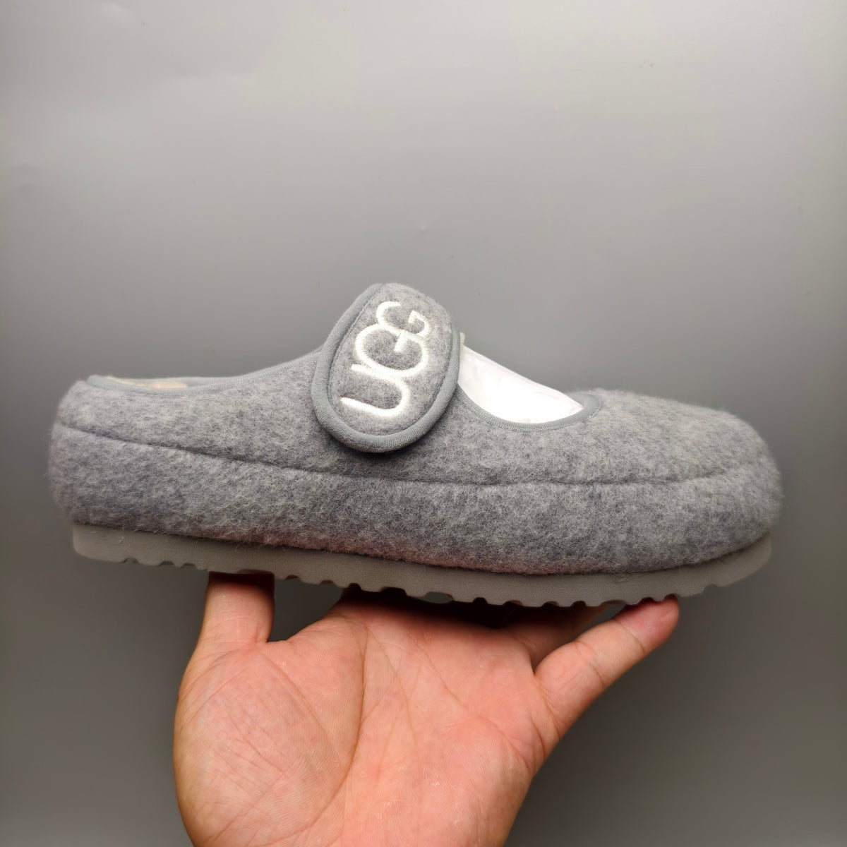 5097 Gray Ultra-Lightweight Mary Jane Casual Shoes