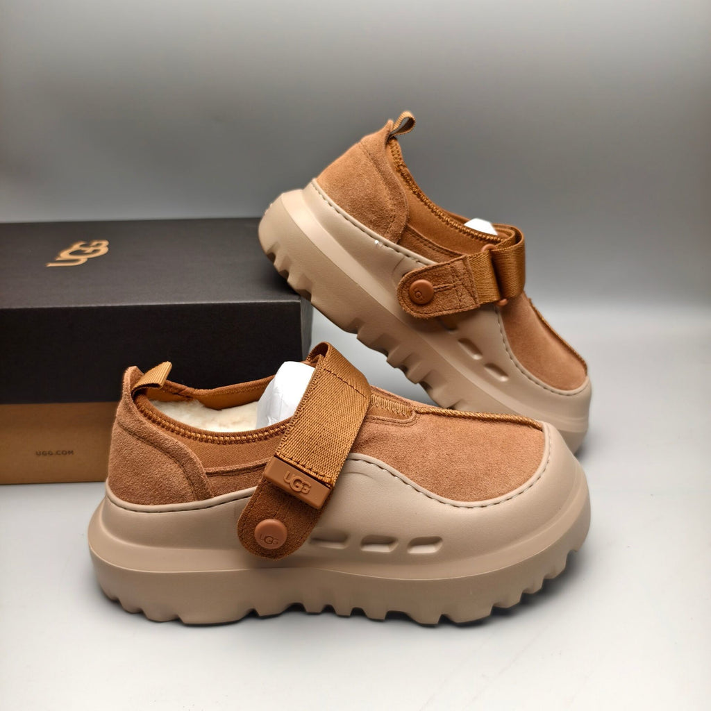 7550 Unisex Chestnut Slip-On Casual Shoes
