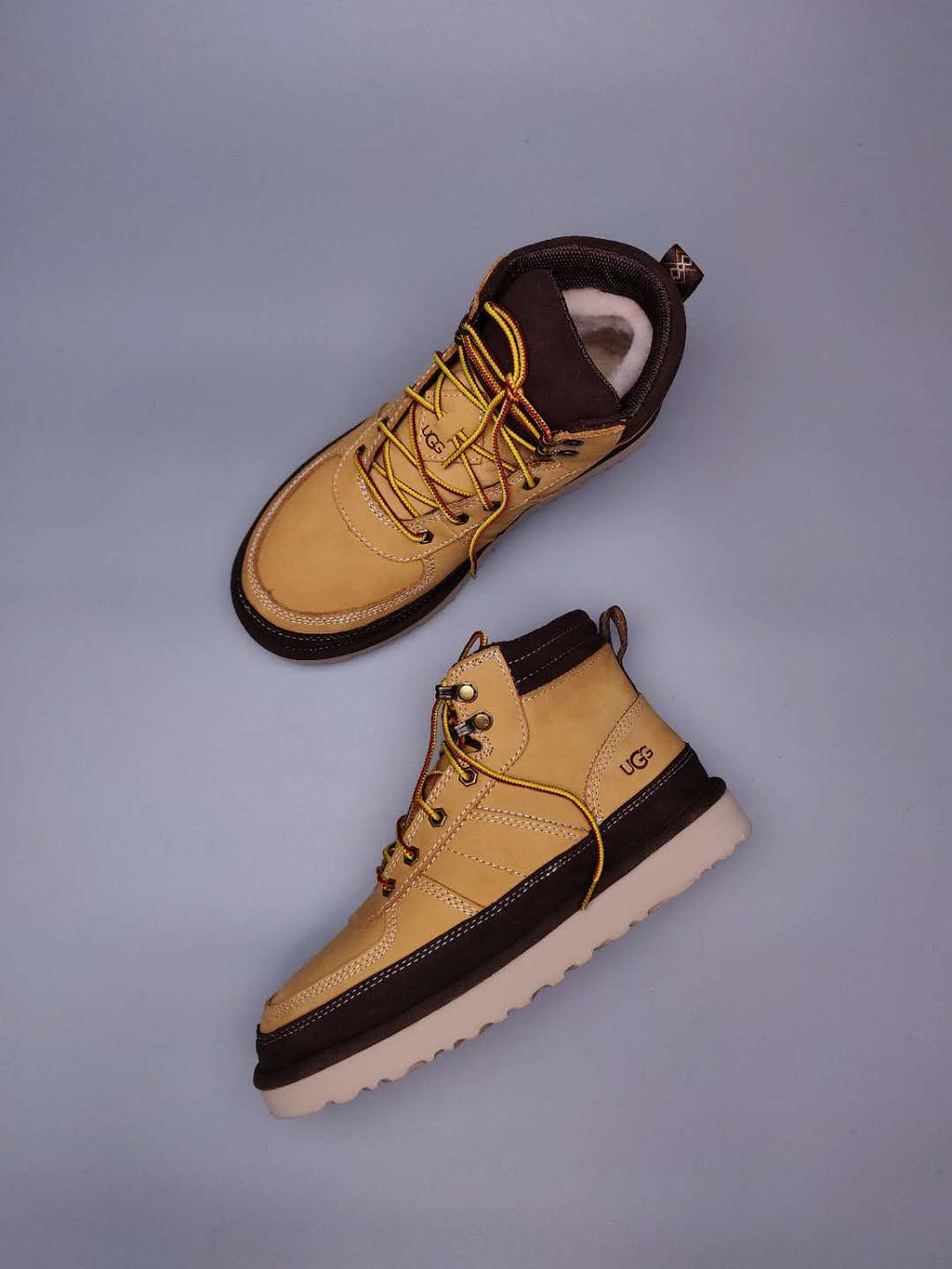 2991 Men's Chestnut Lace-Up Casual Shoes